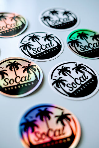 SoCal Lifestyle Hologram sticker